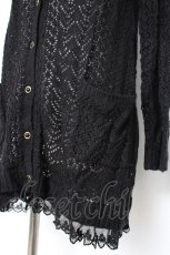 画像2: axes femme / バックデザインニットカーデ M 黒 Y-26-10-14-040-AX-TO-SZ-ZY (2)