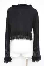 画像3: ATELIER PIERROT / Rose Waltz Cardigan  黒 Y-26-10-14-062-EL-TO-SZ-ZY (3)