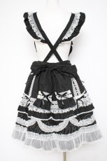画像5: Angelic Pretty / Heart胸あて付スカート(2025)  黒 Y-26-10-14-076-AP-SK-AS-ZY (5)