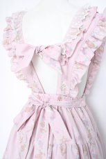 画像6: Angelic Pretty / 夢見るTiny Bearエプロン風ティアードスカート  ピンク Y-26-10-14-077-AP-OP-AS-ZY (6)