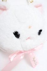 画像3: Angelic Pretty / Milk Catフェイスポーチ  白 Y-26-10-14-013-AP-BG-SZ-ZY (3)