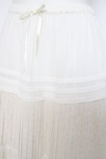 画像3: Emily Temple cute / ドットプリーツ切替スカート  生成り Y-26-10-14-101-ET-SK-SZ-ZY (3)