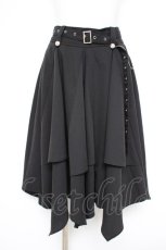 画像1: axes femme / ボリューム×アシメヘムスカート f 黒 Y-26-10-14-108-AX-SK-SZ-ZY (1)