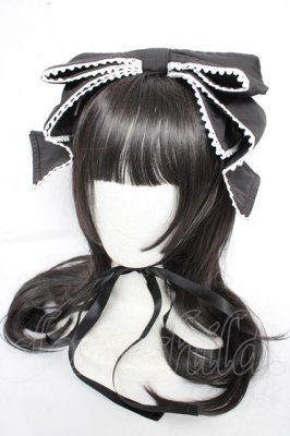 Preview of リボン型ヘッドドレス  黒