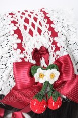 画像6: BABY,THE STARS SHINE BRIGHT / ゆらゆらいちごのStrawberry Gardenヘッドドレス  赤 Y-26-10-14-022-BA-AC-SZ-ZY (6)