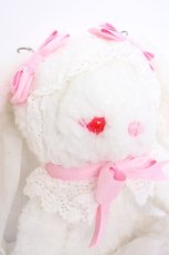 画像4: BABY,THE STARS SHINE BRIGHT / うさくみゃポシェット  白×ピンク Y-26-10-15-012-BA-BG-SZ-ZY (4)