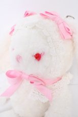 画像5: BABY,THE STARS SHINE BRIGHT / うさくみゃポシェット  白×ピンク Y-26-10-15-012-BA-BG-SZ-ZY (5)
