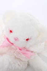 画像9: BABY,THE STARS SHINE BRIGHT / うさくみゃポシェット  白×ピンク Y-26-10-15-012-BA-BG-SZ-ZY (9)