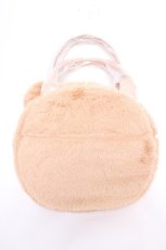 画像2: axes femme kawaii / ふわふわクマバッグ  キャメル Y-26-10-20-030-AX-BG-SZ-ZY (2)