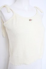 画像4: axes femme / 薔薇付カーデ×インナーセット F 生成り Y-26-10-20-048-AX-TO-SZ-ZY (4)