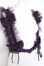画像2: Vallee lys / Nocturne Tulle Harness  パープル Y-26-10-20-079-GO-TO-SZ-ZY (2)