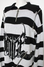 画像2: Amilige / クロスAmilige変形ZIPニット F グレー Y-26-10-20-082-PU-TO-SZ-ZY (2)