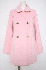 画像1: Princess Melody / ハートボタンコート  ピンク Y-26-10-20-088-LO-CO-SZ-ZY (1)