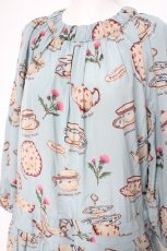画像2: Jane Marple / Tea for two fluffy dress  サックス Y-26-10-20-107-JM-OP-SZ-ZY (2)