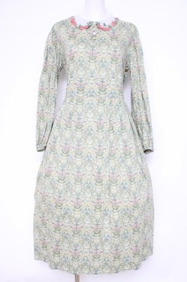 Preview of Liberty William Morris いちご泥棒ワンピース  グリーン