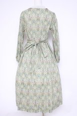 画像4: Jane Marple / Liberty William Morris いちご泥棒ワンピース  グリーン Y-26-10-20-108-JM-OP-SZ-ZY (4)