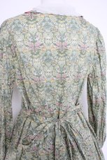画像5: Jane Marple / Liberty William Morris いちご泥棒ワンピース  グリーン Y-26-10-20-108-JM-OP-SZ-ZY (5)