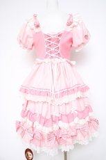画像4: To Alice / Lovery Strawberry Dress  ピンク Y-26-10-20-117-LO-OP-SZ-ZY (4)