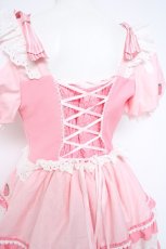 画像5: To Alice / Lovery Strawberry Dress  ピンク Y-26-10-20-117-LO-OP-SZ-ZY (5)
