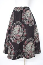 画像2: Jane Marple / Chateau gobelinフレアスカート  黒 Y-26-10-20-136-JM-SK-SZ-ZY (2)