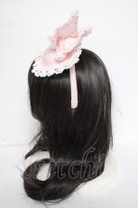 画像2: BABY,THE STARS SHINE BRIGHT / Rosy Princessリボンカチューシャ  ピンク Y-26-10-20-022-BA-AC-SZ-ZY (2)
