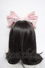 画像3: BABY,THE STARS SHINE BRIGHT / Rosy Princessリボンカチューシャ  ピンク Y-26-10-20-022-BA-AC-SZ-ZY (3)