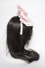 画像4: BABY,THE STARS SHINE BRIGHT / Rosy Princessリボンカチューシャ  ピンク Y-26-10-20-022-BA-AC-SZ-ZY (4)