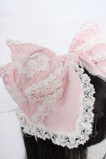 画像5: BABY,THE STARS SHINE BRIGHT / Rosy Princessリボンカチューシャ  ピンク Y-26-10-20-022-BA-AC-SZ-ZY (5)