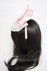 画像2: BABY,THE STARS SHINE BRIGHT / Rosy Princessリボンカチューシャ  ピンク Y-26-10-20-023-BA-AC-SZ-ZY (2)