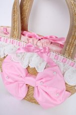 画像3: Angelic Pretty / Lovelyドットストローバッグ  ピンク Y-26-10-20-027-AP-BG-SZ-ZY (3)