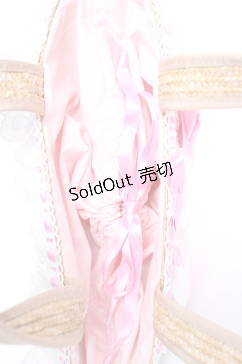 画像4: Angelic Pretty / Lovelyドットストローバッグ  ピンク Y-26-10-20-027-AP-BG-SZ-ZY (4)