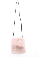 画像2: axes femme / ボリュームファーポシェット  ベージュ Y-26-10-23-084-AX-BG-SZ-ZY (2)