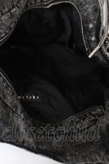 画像3: REFLEM / 加工デニム2WAYショルダーバッグ F ブラック Y-26-10-23-089-PU-BG-SZ-ZY (3)