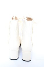 画像3: MODO / angel flower wall ribbon lace up boots 38 生成り Y-26-10-23-092-LO-SH-SZ-ZY (3)
