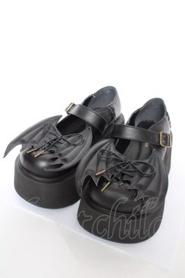 Preview of nocturnal grave batwing mended shose M 黒
