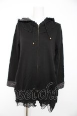 画像1: axes femme / 裏ボアパーカー M 黒 Y-26-10-23-128-AX-TO-SZ-ZY (1)