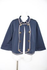 画像1: axes femme / ダブルボタンカレッジジャケット F 紺 Y-26-10-23-149-AX-JA-SZ-ZY (1)