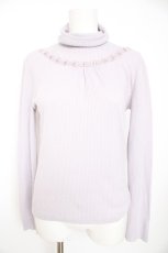 画像1: axes femme / パール使いリブタートル M ラベンダー Y-26-10-23-151-AX-TO-SZ-ZY (1)