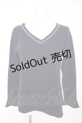Preview of Vネックカットソー M 紺