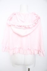 画像2: majoretty / ケープパーカー L ピンク Y-26-10-23-167-LO-TO-SZ-ZY (2)