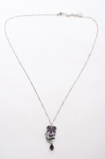 画像2: axes femme / 菫モチーフネックレス  シルバー Y-26-10-23-023-AX-AC-SZ-ZY (2)