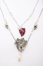 画像1: axes femme / ぶどうモチーフネックレス  シルバー Y-26-10-23-024-AX-AC-SZ-ZY (1)
