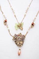 画像1: axes femme / ぶどうモチーフネックレス  ゴールド Y-26-10-23-027-AX-AC-SZ-ZY (1)