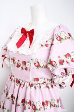 画像3: Chalmiere / ベイクドベリーワンピース M ピンク Y-26-10-26-060-AX-OP-SZ-ZY (3)