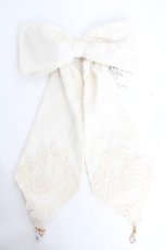 画像1: Hoshibako Works / エグランティーヌ モチーフレースリボンクリップ  オフ Y-26-10-26-013-LO-AC-AS-ZY (1)
