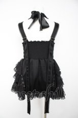 画像2: MAJOH(MR corset) / mini chain hook one pieck  黒 Y-26-10-26-075-GO-OP-SZ-ZY (2)