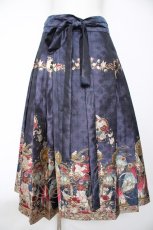 画像4: 造鏡集 / 着物風セットアップ XL 生成り×紺 Y-26-10-26-077-LO-OP-SZ-ZY (4)