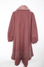 画像2: m petit by misako / AM*リボンコート 4L ピンク Y-26-10-26-078-LO-CO-SZ-ZY (2)