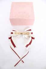 画像2: mayla classic / カードキャプターさくら Eternal Girlyリボンバレッタ  オフｘワイン Y-26-10-26-015-LO-AC-AS-ZY (2)