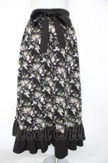 画像2: Kurumi Collaboration / グレイスフルコルセット風ロングスカート SS 黒 Y-26-10-26-114-LO-SK-SZ-ZY (2)